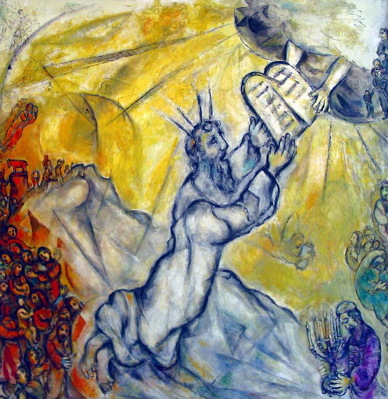 Message Biblique Zeitgenosse Marc Chagall Ölgemälde